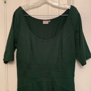 Green plus cotton Eshakti dress